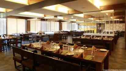 Restaurant Interior in 70 Degrees East Restarunt