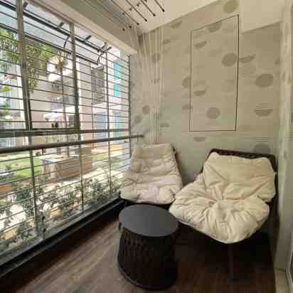 Balcony in Luxury 3BHK Flat