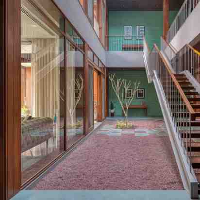 Courtyard in The Open House