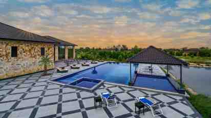 Swimming Pool in Jungle Homes Tadoba Resort