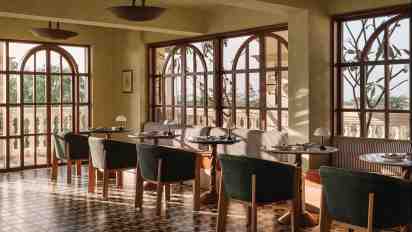 Restaurant Interior in Irada Hotel