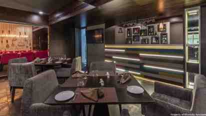 Restaurant Interior in Hungry Puppet Restarunt