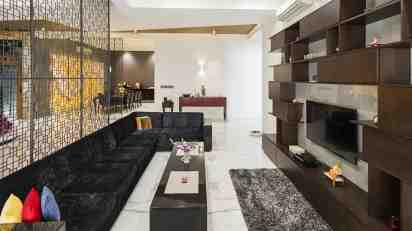 Living Room in Chandra Reddy House