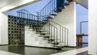 Staircase in Anas Babu Residence