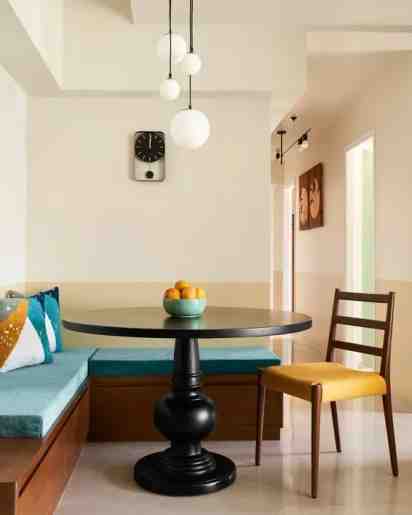 Dining Room in Apartment 10, Godrej Trees