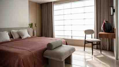 Bedroom in Contemporary Abode House