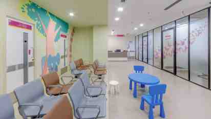Hospital Waiting Area in Maa Kauvery