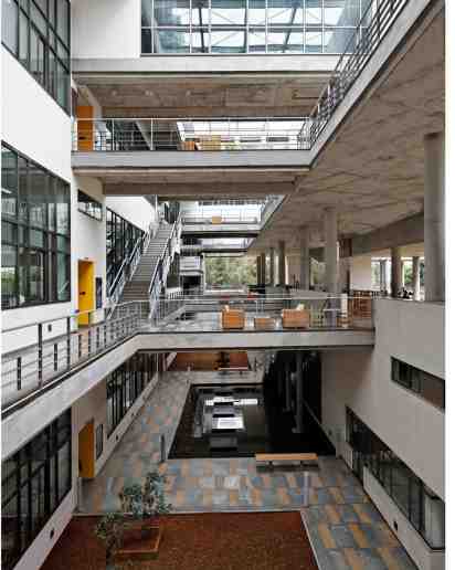 Courtyard in National Centre for Biological Sciences