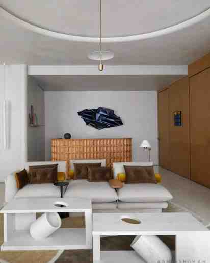 Living room in Vora residence
