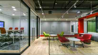 Office Lounge in Credit Suisse Office
