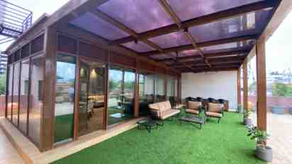 Terrace Garden in SPL Realco Ravi Sawaria Office