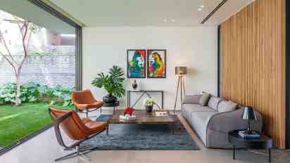 Living Room in Stack House