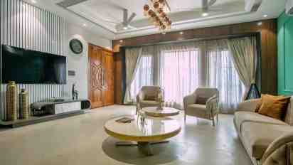 Living Room in Spring Villa