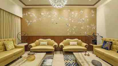 Living Room in Shah Residence