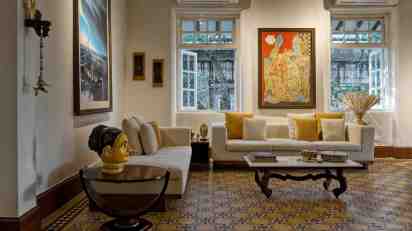 Living Room in Bombay House