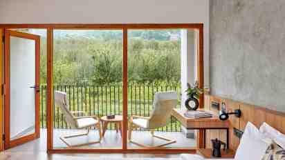 Balcony in WareHouse Suites & Loft