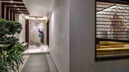 Foyer in Singhania Residence
