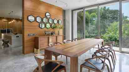 Dining Room In the Lap of Nature House