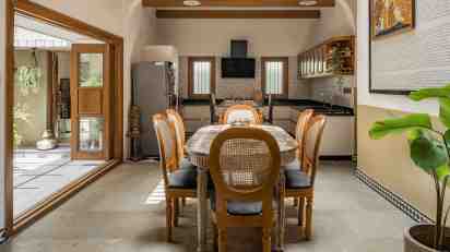 Dining Room in Gopura House