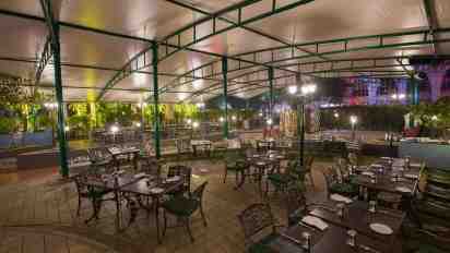 Restaurant Interior in Residency Club