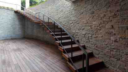 Staircase in Lally Farmhouse