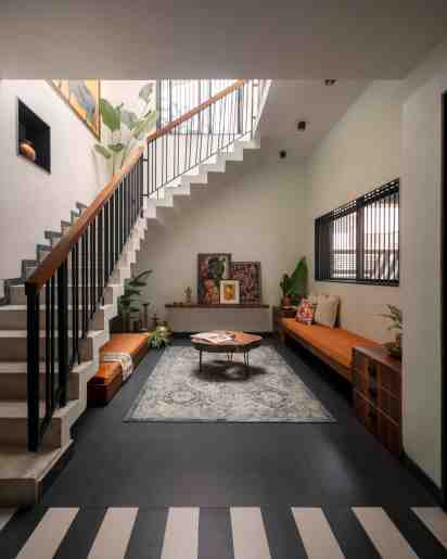 Staircase in Pravaah House