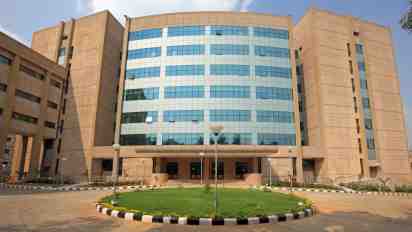Hospital Exterior of The Nizam’s Institute of Medical Sciences