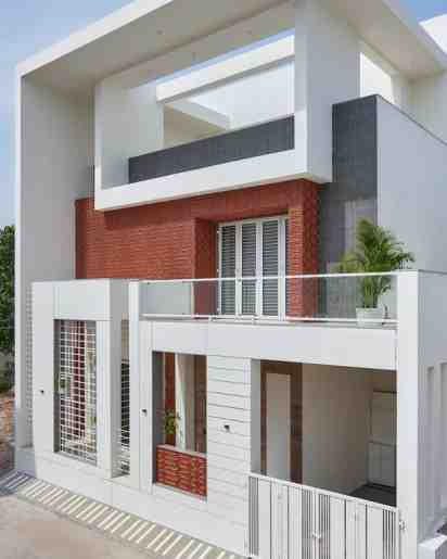 House Exterior of Colorful Mosaics House