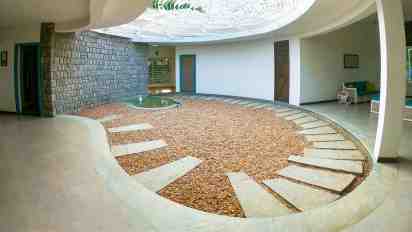 Courtyard in Yarn House