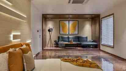 Bedroom in Residence at Chikhli