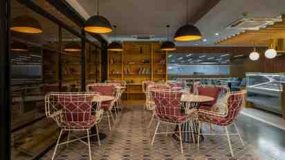 Cafe Interior of Roast 24 Seven