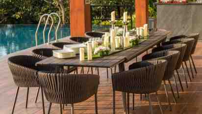 Dining Room in Luxury Villa