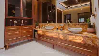 Powder Room in Residence at Vengara
