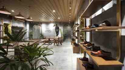 Showroom Interior of The Brass Cleat Store