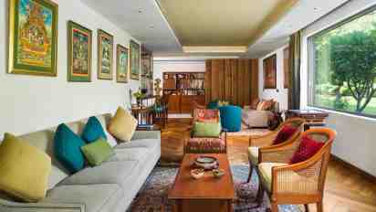 Living Room in N. P. Punj Residence