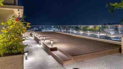 Rooftop in The Park Apartment