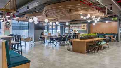 Office Cafeteria in Verizon Office