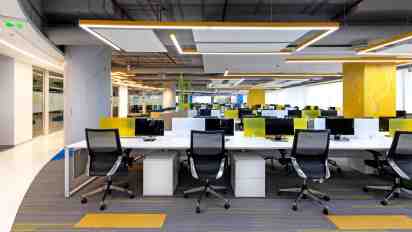 Office Workstation in First Rand Office