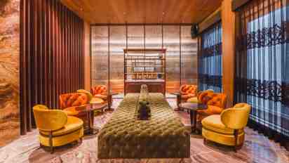 Home Bar in Vasant Vihar Residence