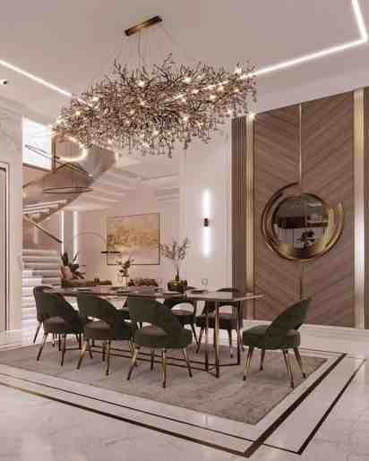 Dining Room in  Mr.Srinivasaprasad Villa