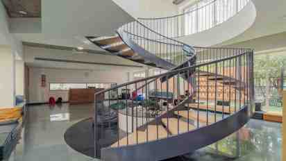 Staircase in Northstar School