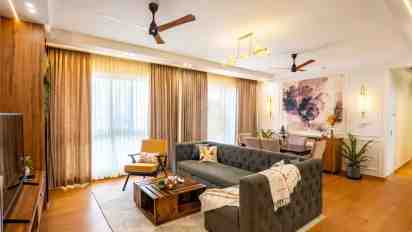 Living room in Godrej Air Apartment