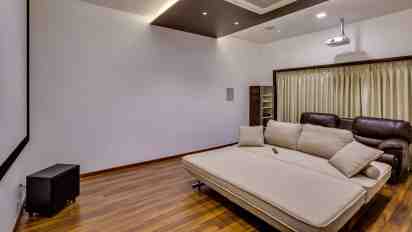Home Theatre in Malar Residence