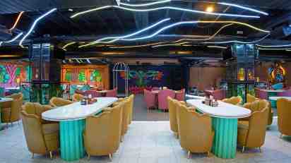 Bar Interior in Amity Restro Bar