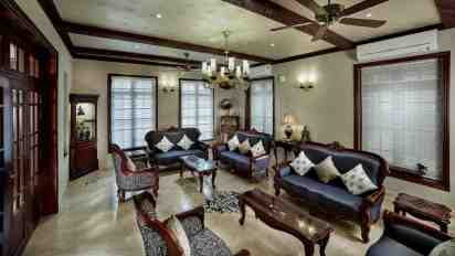 Living Room in Mythilyas Bungalow