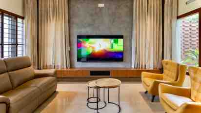 Living Room in Lawrence Residence