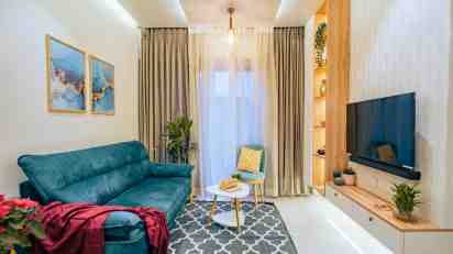 Living Room in Saheel and Pooja Ranade's Residence