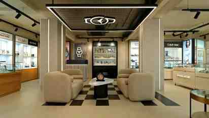 Showroom Interior of Swiss Time House