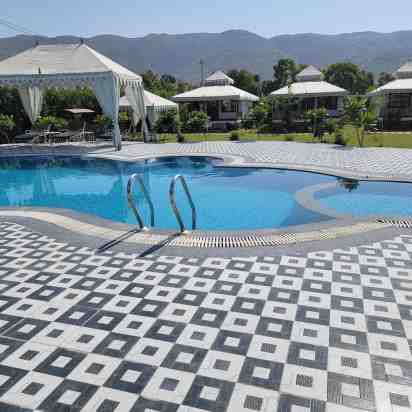 Swimming Pool in Ananta Pushkar Resort