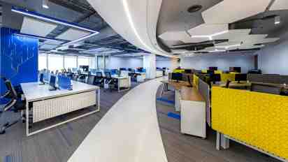 Office Workstation in First Rand Office